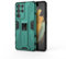 Custodia posteriore per smartphone Custodia magnetica compatibile con Samsung Galaxy S21 Ultra con cavalletto invisibile integrato, custodia Compatible with telefono antiurto sottile e senza cuciture,