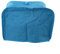 Cubierta para tostadora para máquinas de 2 y 4 rebanadas, mantiene el polvo y las manchas alejados, tela de poliéster fácil de limpiar (azul S)