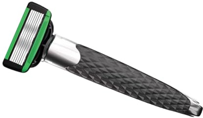 Anneome Herren Rasierhobel aus Lagige Wechselklinge Langlebiger Metallrasierer Ergonomisch für Komfortable Rasur Sicherer Nass und Trockenrasierer für Tägliche Pflege