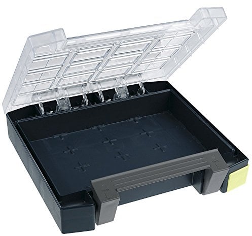 raaco 138260 Sortimentskoffer Boxxser 55 4x4-0 in blau/transparent