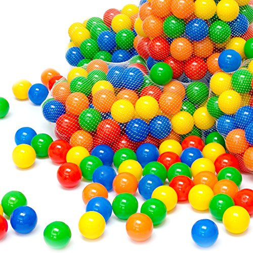 LittleTom 10000 Piscine di Palline 5,5cm Palline di plastica Colorate Gioco per Bambini
