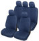 Lupex Shop Trap_bs Coprisedili Auto Universale Trapuntato Blu Scuro, Set Copri-Sedile fodere per Anteriori e Posteriori, Accessori Interni Auto