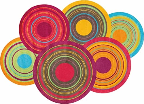 wash+dry Fußmatte, Cosmic Colours 140x200 cm, innen und außen, waschbar