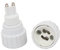 sourcing map 2Pcs G9 zu GU10 Verlängerung Passstück Konverter Lampe Sockel Halter Weiß DE de