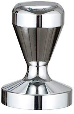 OlBuWa Kaffee Tamper, Espresso Tamper 49mm Kaffeemehlpresser Espresso Kaffeebohnenpresse Espresso Stampfer aus Edelstahl für Siebträger-Espressomaschinen