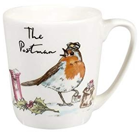 Churchill Pays Pursuits Tasse Animale - Vintage Imprimé Robin Tea Coffee Cup - 300ml - Le Postman