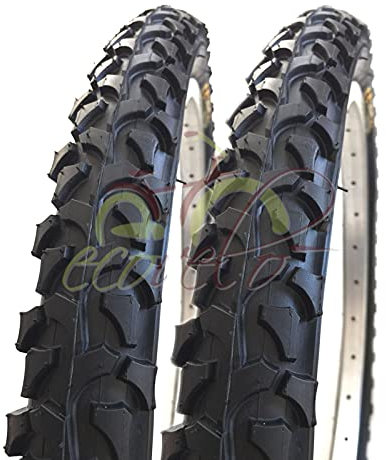 2 Reifen Country Schwarz 20 x 1.95 (54-406) Durchdachte Reifen MTB Mountainbike Fahrrad