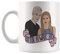 Fonhark Kaffeetasse mit Aufschrift Buffy the Vampire Slayer, Out for a Walk... Bitch, 325 ml, Weiß