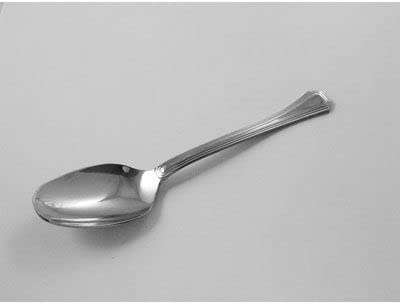 Premier Houseware Stainless Steel Table Spoons/Every Day Use Stainless Steel Spoons/Practical and Durable Tablespoons/Dishw Safe Tablespoons/Dinner Spoon W4 x D1 x H20cm.
