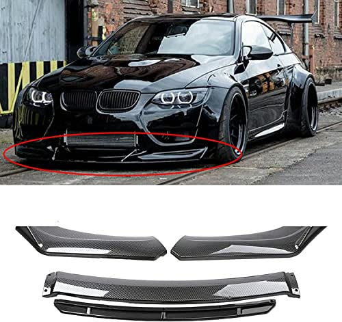 Auto Frontspoiler Lippe für BMW E39 E46 E53 E90 E92 E93, ABS Frontstoßfänger Lip Chin Spoiler, Frontleiste Frontschaufel Diffusor Frontstoßfänger Autozubehör Body Kit