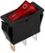 Tbkoly Interruttore a bilanciere ON OFF , bipolare, 28 x 10 mm, 250 V, 15 A, 3 connettori, rosso