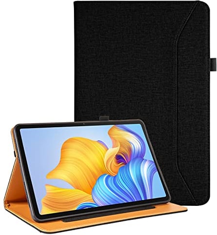 Vakarey para Honor Magic Pad 2 Funda con Soporte Bolígrafo,Funda Tablet para Honor MagicPad 2 12.3 Pulgadas a Prueba Golpes,Negro