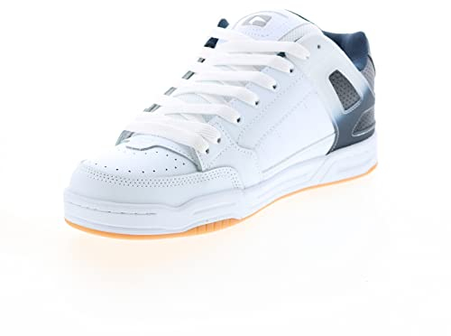 Globe Tilt Skateboard Schuhe - White/Blue Stipple - US 12
