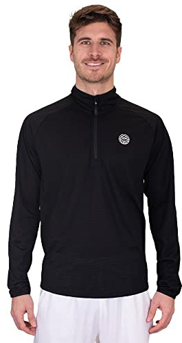 BIDI BADU Herren Crew Longsleeve - Black, Größe:XXL