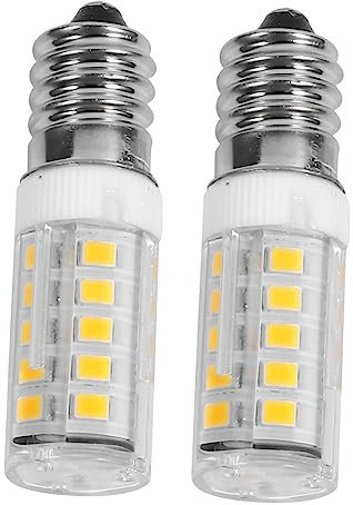 DOITOOL 2pcs Led Replacement Bulb Kitchen Appliances Energy Saving Light Bulbs for Sewing Machines Light Easy Installation