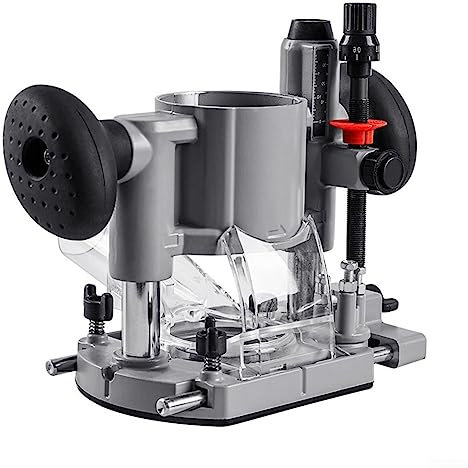 Base de máquina de recorte, base de fresadora de inmersión, base de fresado, base de máquina de corte ajustable para carpintería