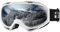 OutdoorMaster OTG Skibrille - Überbrille Ski-/Snowboardbrille für Männer, Frauen & Jugendliche - 100% UV-Schutz (Weißer Rahmen + VLT 10% Silber Linse)