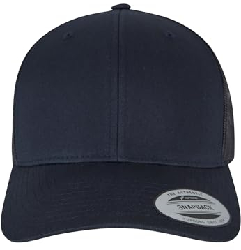 Flexfit Unisex 6606-RetroTrucker Retro Trucker, dark navy, one size