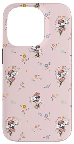 iPhone 14 Pro Disney Minnie Mouse Springtime Flower Delight Case