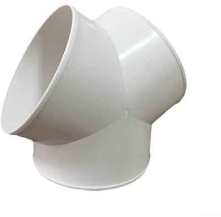 Effizienter PVC-Y-förmiger Abluft-Splitter-Anschluss für Dunstabzugshauben, Zubehör (200 mm)