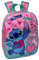 CARTOON Mochila guardería bolsa escolar accesorio para niños tiempo libre paseo 28 x 22 x 10 cm, Stitch E Angel, 28 cm