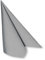 DeinPack 50 x Airlaid Serviette 40 x 40 cm grau - hochwertige Einwegservietten stoffähnlich - Reißfest, Saugstark & Formstabil - ideal für Hochzeit, Partys und Events