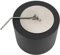 Table Top Fire Pit Bowl, Concrete Tabletop Fireplace Decor Long Time Burning Smokeless Alcohol Burner Smores Maker for Indoor Outdoor Patio Balcony with Extinguisher