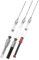 PLAFOPE 6Pcs Fountain Pen Ink Converter Filler Ink Fill Assistant for Standard Fountain Pens Ink Device for Easy Ink Filling and Compatible with Various Pen