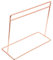 SOPOTUTU Mini Porte-Vêtements pour Maison De Poupée Cintres Modernes pour Enfants Porte-Manteau Miniature pour Fille Mini Porte-Vêtements en Fer Doré Rose
