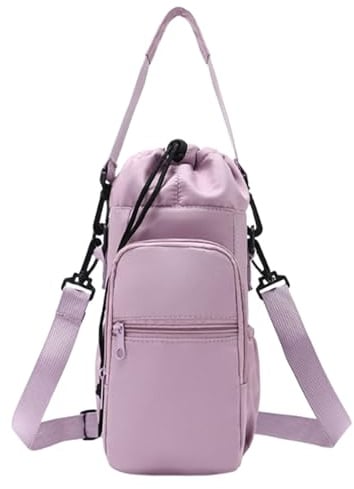 Generico Bouteille d'eau réglable avec poche – Porte-bouteilleen verre d'extérieur, pour les promenades de voyage en campingacampeggiodacampeggiodaGolf Golf Office Sports