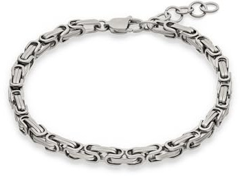 s.Oliver Herren Schmuck – Halskette & Armband aus Edelstahl mit markanten Gliedern – Königskette – Klassisch, Zeitlos und Maskulin – Perfekte Geschenkidee