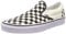 Vans UA Classic Slip-on, Scarpe Unisex-Adulto, Black White Checkerboard, 43 EU