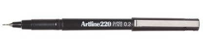 FINELINER ARTLINE 220 EXTRA FEIN 0,2MM SCHWARZ