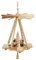 Volkskunstwerkstatt Unger Deckenpyramide - Hängepyramide Wintersport - Original Erzgebirge® #0771