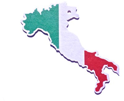 Déodorant rafraîchissant refroidisseurs dans la Drapeau Italie odeur forêt pour l'auto voiture