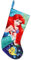 Kurt S. Adler Disney Die kleine Meerjungfrau Prinzessin Arielle Satin-Strumpf, Mehrfarbig, 19in