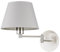 Lindby Wandleuchte, Wandlampe Innen Pola (Modern) in Alu aus Textil (1 flammig E27) - Wandleuchten Wandstrahler Wandbeleuchtung Schlafzimmer/Wohnzimmer Wohnzimmerleuchte