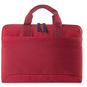 Tucano BSM15-R Smilza Schlanke Laptoptasche aus Nylon, 39,64 cm (15,6 Zoll) Rot