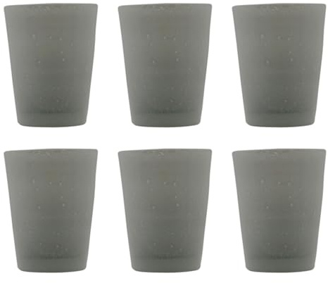 Memento Gläser aus pulegiertem Glas, ohne Gambo Stone