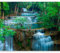 murando - Vlies Fototapete Wasserfall 300x231cm - Foto Tapete Schlafzimmer Wohnzimmer Moderne Vliestapete XXL Wandtapete Motivtapeten 3d Effekt Wand Dekoration - Natur Wald Bäume grün 100403-155