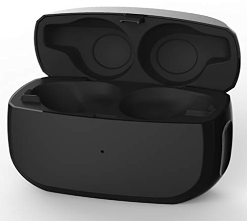 Custodia di Ricarica di Ricambio Compatibile con Jabra Elite Active 65t e Jabra Elite 65t,Cover Protettiva per Auricolari Wireless (Solo Custodia per Caricabatterie, Auricolari non inclusi) (nero)