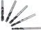 HSS Twist Drill Bits Blacksmith Drills with 13mm 1/2 Shank 10mm – 15mm 5pc