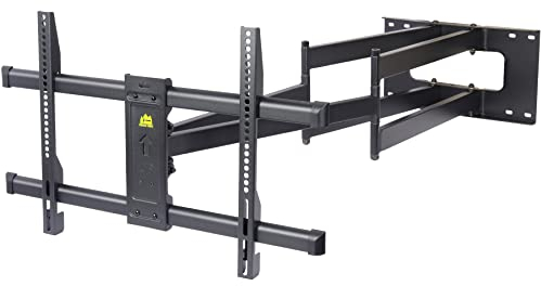 FORGING MOUNT TV Wandhalterung 109CM Langer Arm Schwenkbar Neigbar TV Halterung für 50-90 Zoll Flach/Kurven Fernseher bis zu 75KG, Max VESA 600x400mm