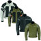 BOSmoto Herren Moto Motorradjacke Atmungsaktiver Rüstungsschutz Hochglänzende Reflexion für Sommer Frühling (XXXXXL, Grün-Orange), team-2578-green+ornage