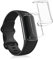 kwmobile 2X Schutzhülle kompatibel mit Fitbit Charge 6 / Charge 5 Hülle - Fullbody Cover Set aus Silikon - Transparent