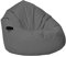 Momiralland Sitzsack Tropfenform Kastanie - für Kinder & Erwachsene – Indoor wie Outdoor da er Wasserfest ist– füllung EPS Perlen. (Anthrazit, XL - Durchmesser 77 cm für Kinder)