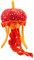 Zappi Co Peluche 100% recyclée, Méduse (33cm de Haut) Douce, câline, écologique Collection de Jouets en Peluche pour Nouveau-né Premier Enfant