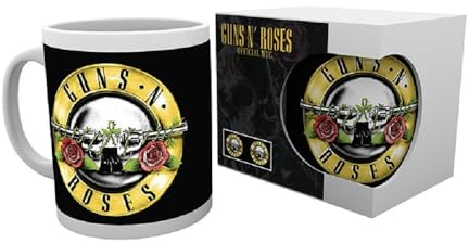 Guns N Roses - Tasse - Drum Logo - Rock Kaffeebecher - Mug - Geschenkbox