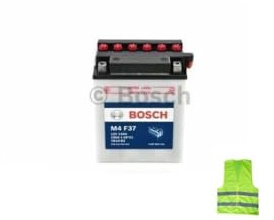 KOMPATIBEL MIT Honda XRV Africa Twin 750 PRO Jahr 1990 al 1992 Batterie Bosch YB14-B2-KOMPLETT GELIEFERT, ZUR VERWENDUNG MIT 14AH Ampere 12 Volt-MOTORRADSPEZIFIKATION 134X89X166MM