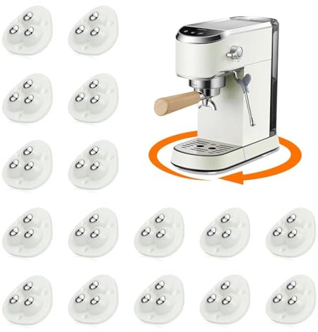 Ruedas autoadhesivas con ruedas giratorias de 360 grados, mini rodamientos de rodillos para electrodomésticos de cocina pequeños, caja de almacenamiento, cubo de basura DIY (con 3 rodamientos de